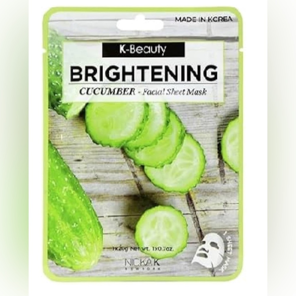 SET 2 
CUCUMBER - Facia! Sheet Mask